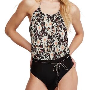 Free People Liza Halter Bodysuit